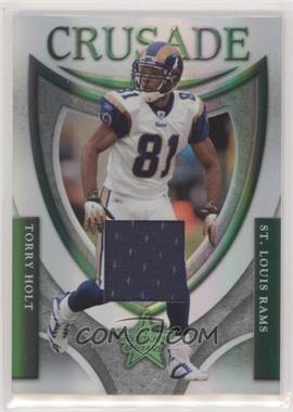 2007 Leaf Rookies & Stars - Crusade - Green Materials #C-14 - Torry Holt /250