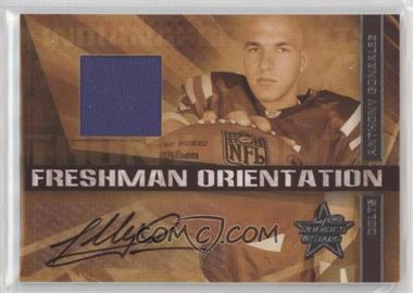 2007 Leaf Rookies & Stars - Freshman Orientation Materials - Jerseys Signatures #FO-7 - Anthony Gonzalez /10