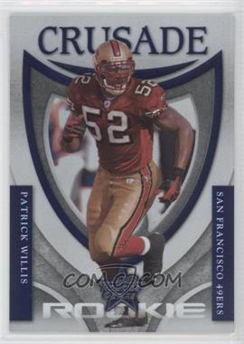 2007 Leaf Rookies & Stars - Rookie Crusade - Blue #RC-29 - Patrick Willis /500