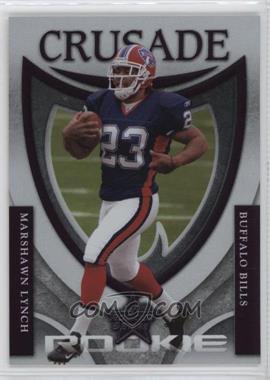 2007 Leaf Rookies & Stars - Rookie Crusade - Purple #RC-4 - Marshawn Lynch /25