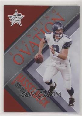 2007 Leaf Rookies & Stars - Standing Ovation - Red #SO-28 - Matt Hasselbeck /1000