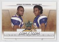 Adrian Peterson, Sidney Rice