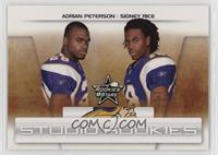 Adrian Peterson, Sidney Rice