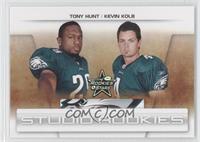 Tony Hunt, Kevin Kolb