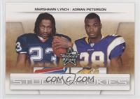 Adrian Peterson, Marshawn Lynch