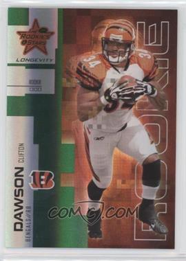 2007 Leaf Rookies & Stars Longevity - [Base] - Emerald #147 - Rookie - Clifton Dawson /29