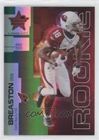 Rookie - Steve Breaston #/29