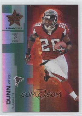 2007 Leaf Rookies & Stars Longevity - [Base] - Emerald #27 - Warrick Dunn /49