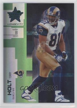 2007 Leaf Rookies & Stars Longevity - [Base] - Emerald #45 - Torry Holt /49 [EX to NM]