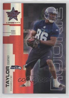 2007 Leaf Rookies & Stars Longevity - [Base] - Ruby #129 - Rookie - Courtney Taylor /199