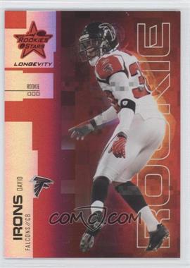 2007 Leaf Rookies & Stars Longevity - [Base] - Ruby #136 - Rookie - David Irons /199