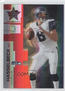 2007 Leaf Rookies & Stars Longevity - [Base] - Ruby #49 - Matt Hasselbeck /249