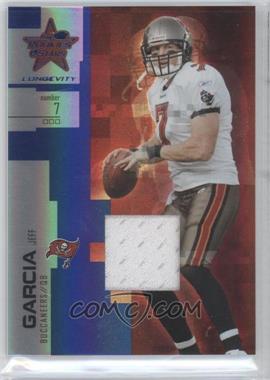 2007 Leaf Rookies & Stars Longevity - [Base] - Sapphire Materials #36 - Jeff Garcia /100