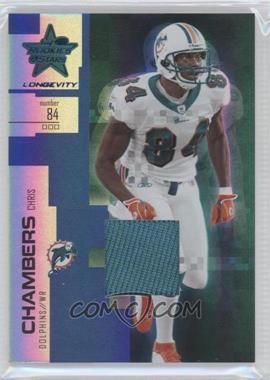 2007 Leaf Rookies & Stars Longevity - [Base] - Sapphire Materials #57 - Chris Chambers /100