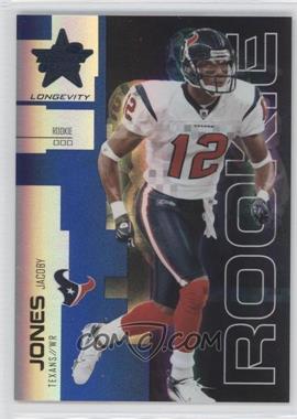 2007 Leaf Rookies & Stars Longevity - [Base] - Sapphire #146 - Rookie - Jacoby Jones /99