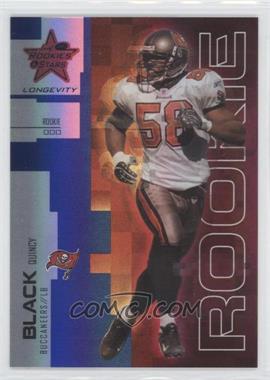 2007 Leaf Rookies & Stars Longevity - [Base] - Sapphire #200 - Rookie - Quincy Black /99