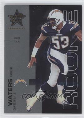 2007 Leaf Rookies & Stars Longevity - [Base] #138 - Rookie - Anthony Waters /999