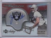 Rookie Signatures - Zach Miller #/799