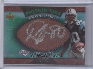 2007 NFL Sweet Spot - Pigskin Sigs - Green 50 #SSPS-DJ - Dwayne Jarrett /50