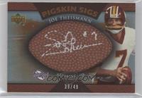 Joe Theismann #/49