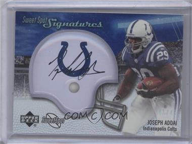 2007 NFL Sweet Spot - Signatures Tier 2 - Silver 49 #SSS-JA2 - Joseph Addai /49