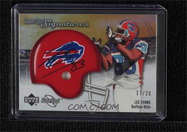 2007 NFL Sweet Spot - Signatures Tier 3 - Gold 20 #SSS-LE - Lee Evans /20