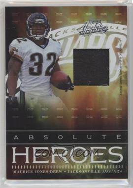 2007 Playoff Absolute Memorabilia - Absolute Heroes - Materials Prime #AH-3 - Maurice Jones-Drew /50