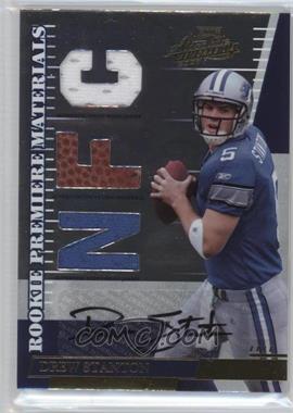 2007 Playoff Absolute Memorabilia - [Base] - Die-Cut AFC/NFC Signatures #266 - Rookie Premiere Materials - Drew Stanton /25