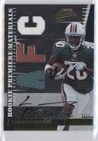 Rookie Premiere Materials - Lorenzo Booker [Noted] #/25