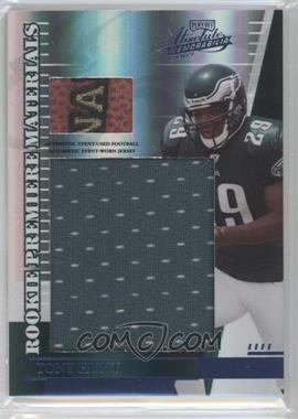 2007 Playoff Absolute Memorabilia - [Base] - Jumbo with Football #278 - Rookie Premiere Materials - Tony Hunt /50