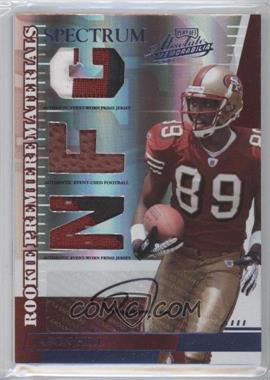 2007 Playoff Absolute Memorabilia - [Base] - Spectrum Platinum Die-Cut AFC/NFC Signatures #276 - Rookie Premiere Materials - Jason Hill /5