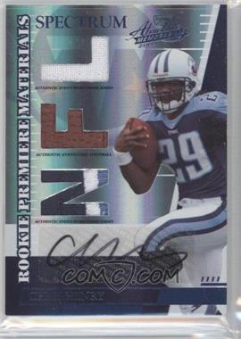 2007 Playoff Absolute Memorabilia - [Base] - Spectrum Platinum Die-Cut NFL Prime Signatures #270 - Rookie Premiere Materials - Chris Henry /50