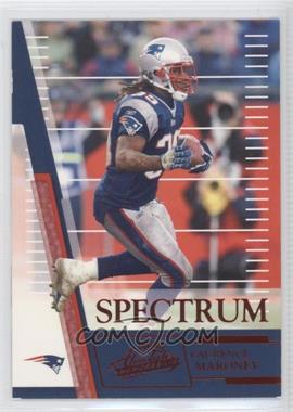 2007 Playoff Absolute Memorabilia - [Base] - Spectrum Red #87 - Laurence Maroney