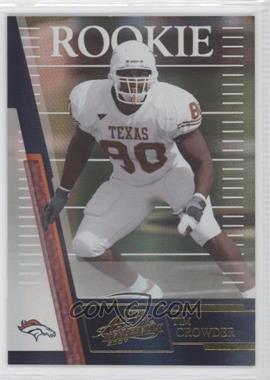 2007 Playoff Absolute Memorabilia - [Base] #200 - Rookie - Tim Crowder /699