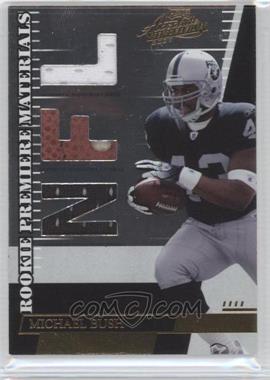 2007 Playoff Absolute Memorabilia - [Base] #282 - Rookie Premiere Materials - Michael Bush /849