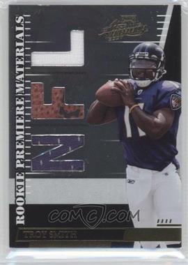 2007 Playoff Absolute Memorabilia - [Base] #284 - Rookie Premiere Materials - Troy Smith /849
