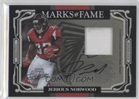 Jerious Norwood #/25