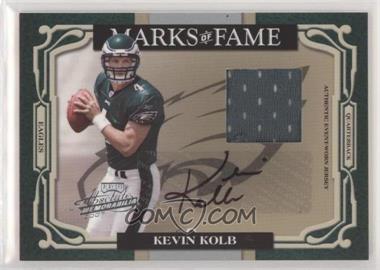 2007 Playoff Absolute Memorabilia - Marks of Fame - Materials Signatures #MOF-31 - Kevin Kolb /50 [EX to NM]