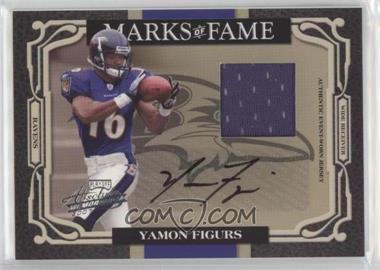 2007 Playoff Absolute Memorabilia - Marks of Fame - Materials Signatures #MOF-38 - Yamon Figurs /50