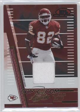 2007 Playoff Absolute Memorabilia - Rookie Jersey Collection #RJC-10 - Dwayne Bowe