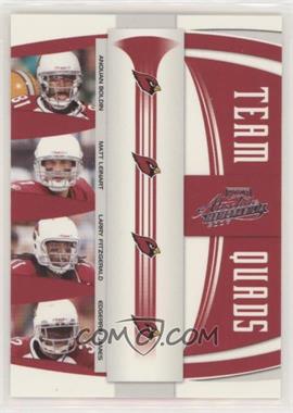 2007 Playoff Absolute Memorabilia - Team Quads #TQ-1 - Anquan Boldin, Matt Leinart, Larry Fitzgerald, Edgerrin James /100