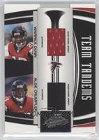 Warrick Dunn, Alge Crumpler #/100