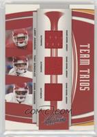 Larry Johnson, Tony Gonzalez, Eddie Kennison #/100