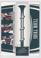 Brian Westbrook, Donovan McNabb, Correll Buckhalter #/100