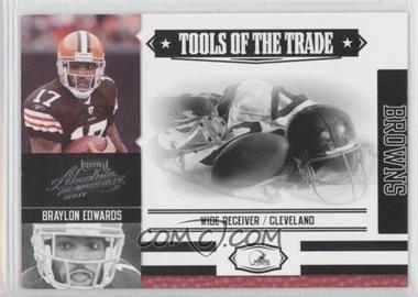 2007 Playoff Absolute Memorabilia - Tools of the Trade - Black #TOT-21 - Braylon Edwards /50