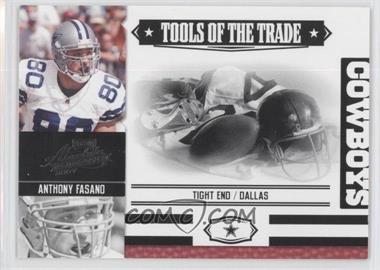 2007 Playoff Absolute Memorabilia - Tools of the Trade - Black #TOT-9 - Anthony Fasano /50
