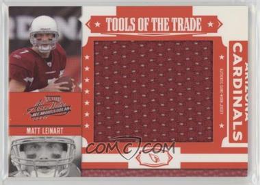 2007 Playoff Absolute Memorabilia - Tools of the Trade - Red Jumbo Jersey #TOT-107 - Matt Leinart /50