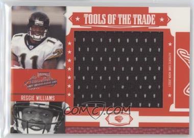 2007 Playoff Absolute Memorabilia - Tools of the Trade - Red Jumbo Jersey #TOT-122 - Reggie Williams /50