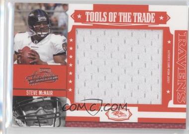 2007 Playoff Absolute Memorabilia - Tools of the Trade - Red Jumbo Jersey #TOT-130 - Steve McNair /50