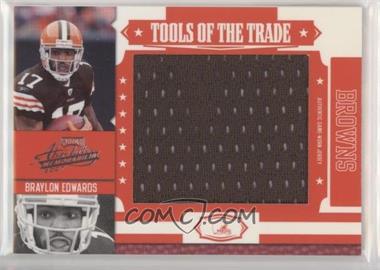 2007 Playoff Absolute Memorabilia - Tools of the Trade - Red Jumbo Jersey #TOT-21 - Braylon Edwards /50